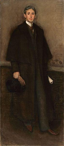 James Abbot McNeill Whistler Portrait of Arthur J. Eddy china oil painting image